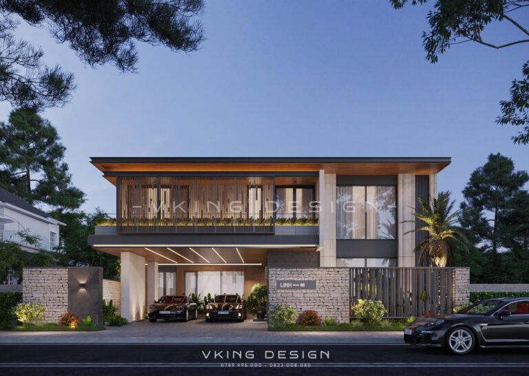 Villa hiện đại 2 tầng cao cấp