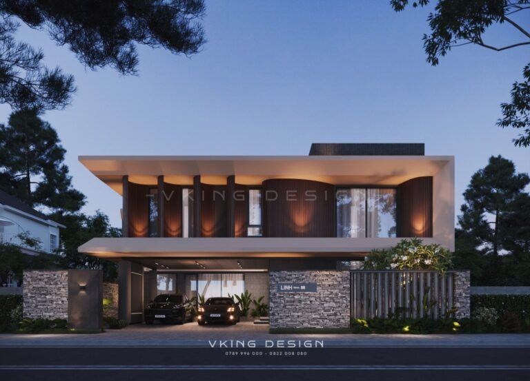 Villa hiện đại 2 tầng